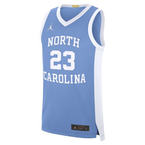 Michael Air Jordan North Carolina Tar Alumni Replica Air Air Jordan College Basketball Jersey - Light Blue - CLEVGRJLCBJMJ-NC1