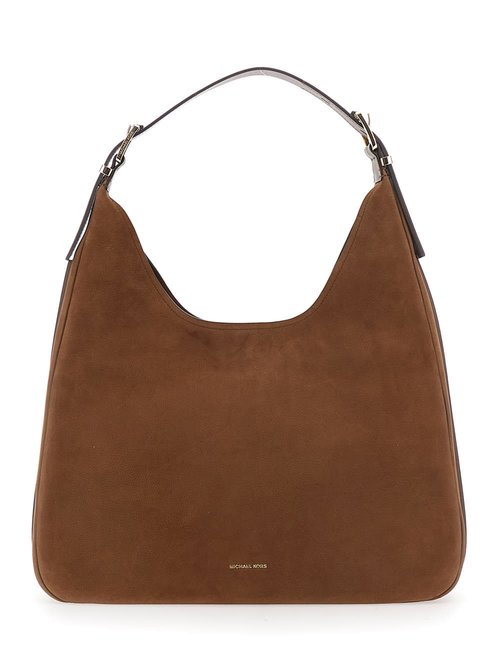 MICHAEL Michael Kors Shoulder Bag With Logo Lettering On The FrOnt In Leather - Brown - 30F4GY5H3T248