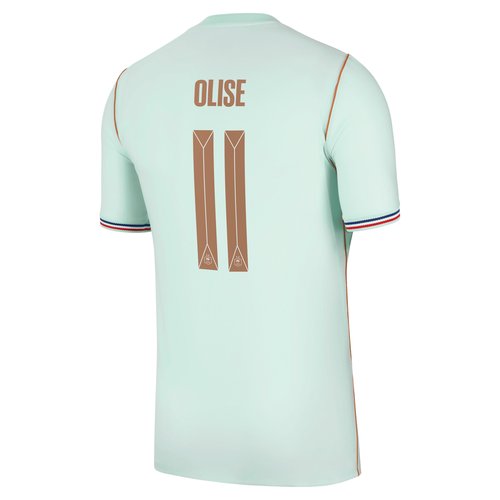 Michael Olise France National Team 2026 Stadium Away Nike Dri-FIT Soccer Jersey - Green - NN203949129-FFF