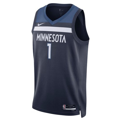 Minnesota Timberwolves Icon Edition 2022/23 Nike Dri-FIT NBA Swingman Jersey - College Navy - DN2013-421