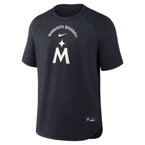 Minnesota Twins Authentic Collection Batting Practice Pregame Nike Dri-FIT MLB Top - Navy - 04HG11L5TIS-BQH
