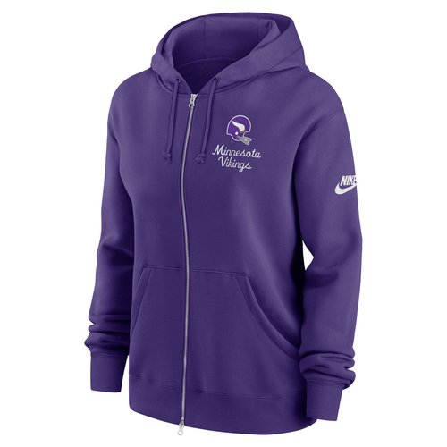 Minnesota Vikings Phoenix Rewind Nike NFL Full-Zip Hoodie - Purple - 01D651LQ9M-AU3