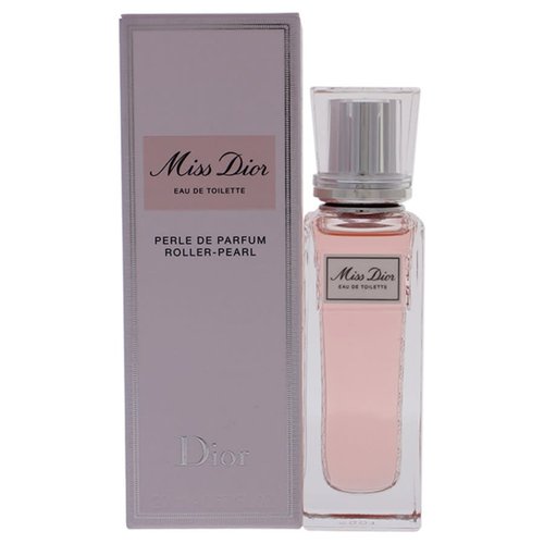Miss Dior Roller-Pearl by Christian Dior for 0.67 oz EDT Rollerball Mini - White - 3348901455381OZ