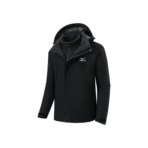 Mizuno 3-In-1 Warm Jacket - Black - A2CE3504