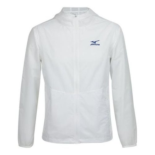 Mizuno Logo Performance Jacket - White - J2CE31E1