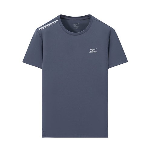 Mizuno Logo Sport T-Shirt - Teal - A2CA3107