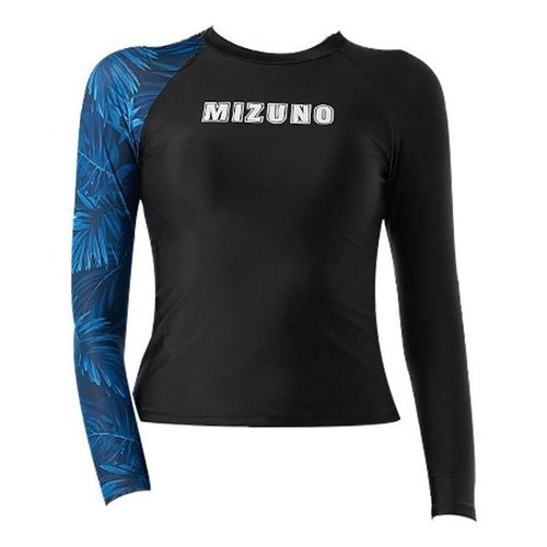 Mizuno Long Sleeve Two Piece Set Swimsuit - Blue/Black - N2CG3302