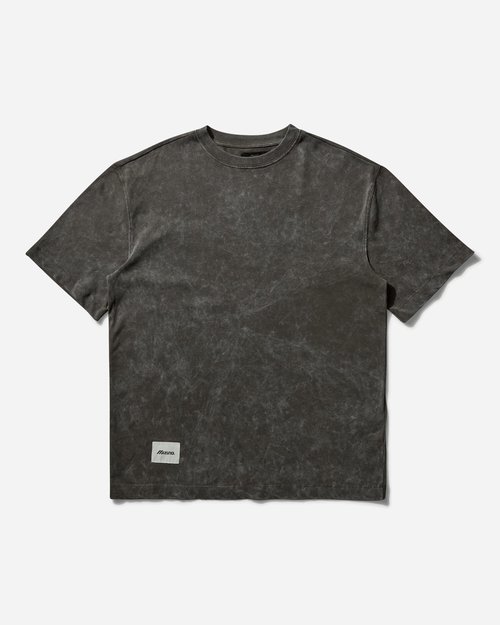 Mizuno Logo Patch Crewneck T-shirt - Grey - D2EAC001-08