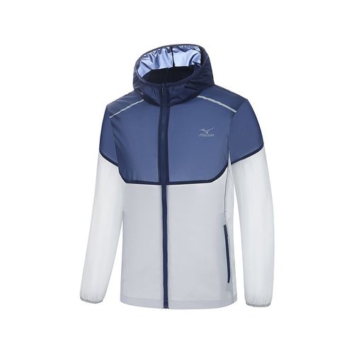 Mizuno UV Protection Jacket - Navy/White - A2CE2A32