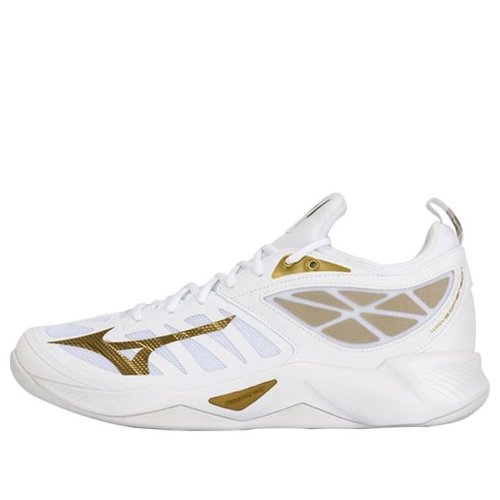 Mizuno Wave Dimension Mid - White/Gold - V1GC2240-68