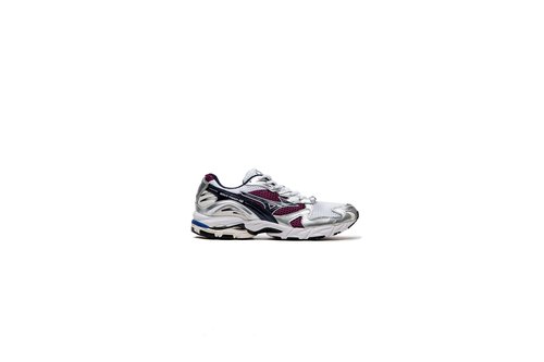 Mizuno Wave Rider 10 - White/Dark Purple - D1GA2104-14