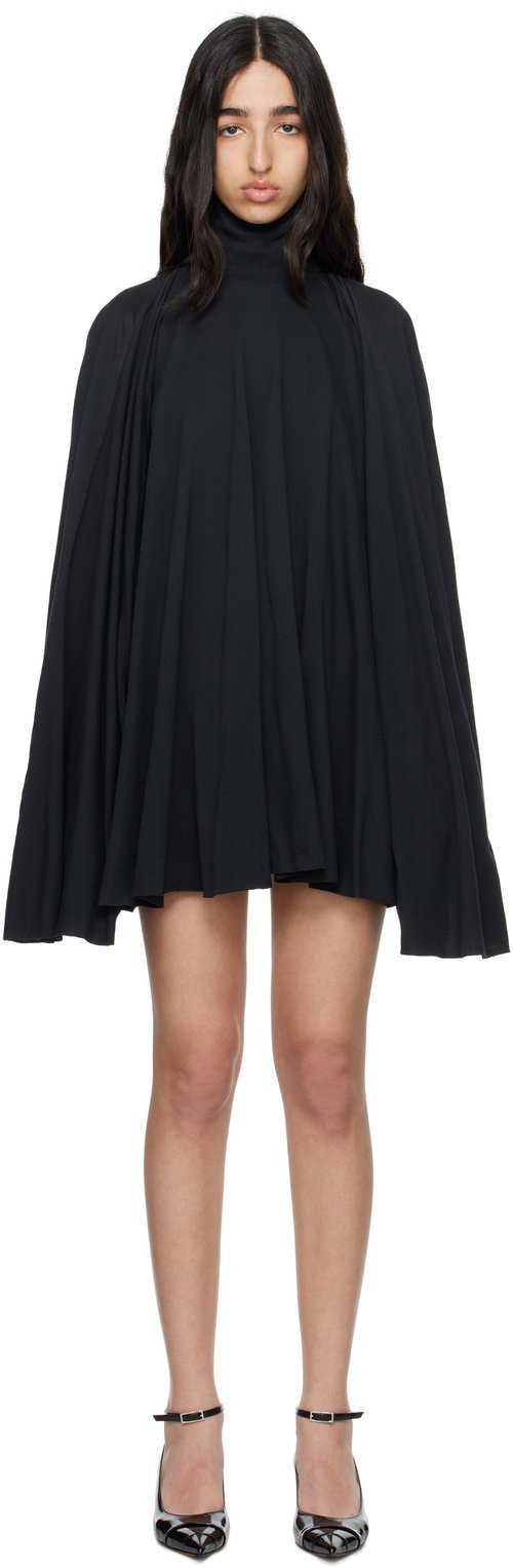MM6 Maison Margiela Basic Jersey Minidress - Black - S62DA0038 M20115900