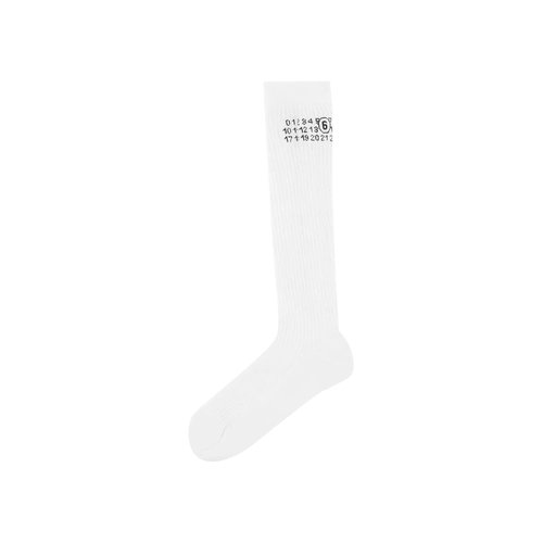 MM6 Maison Margiela Bootleg Socks - S52TL0038 M13244 101