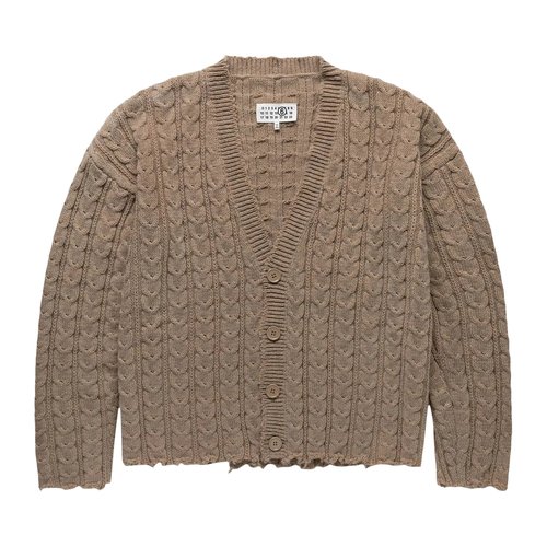 MM6 Maison Margiela Cable Knit Cardigan - S62HP0014 S18385 110