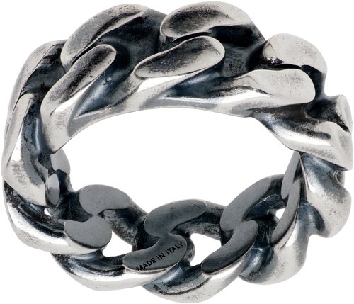 MM6 Maison Margiela Chain Ring - Brunito - SM6UQ0111P8884954