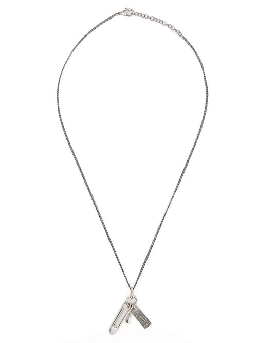 MM6 Maison Margiela Charm Necklace - Brunito - SM6UU0093P8601954