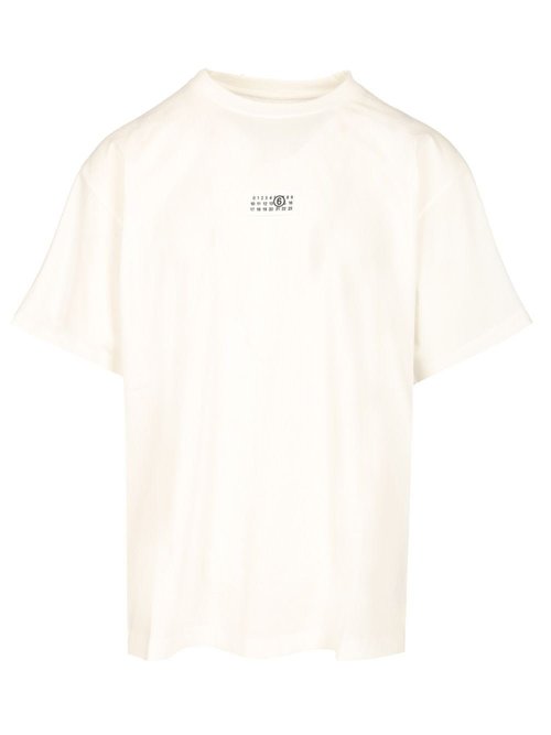 MM6 Maison Margiela Cotton T-shirt - SH0GC0032S24312-101 OFF WHITE