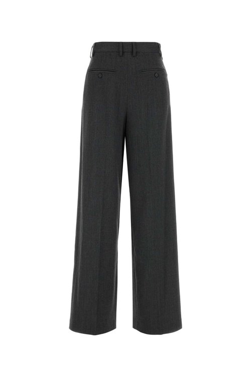 MM6 Maison Margiela Gray Tailored Trousers - Dark Grey Melan - S52KA0538S47848860M