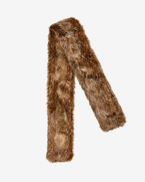 MM6 Maison Margiela Faux Fur Scarf - Natural - SH0TE0001M35464001F
