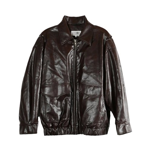 MM6 Maison Margiela Faux Leather Jacket - S52AM0325 M35465 144