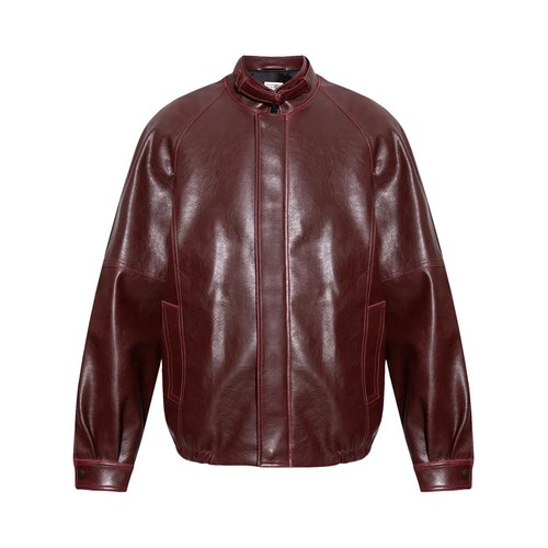 MM6 Maison Margiela Faux Leather Sports Jacket - SH2AM0023 M35455 211