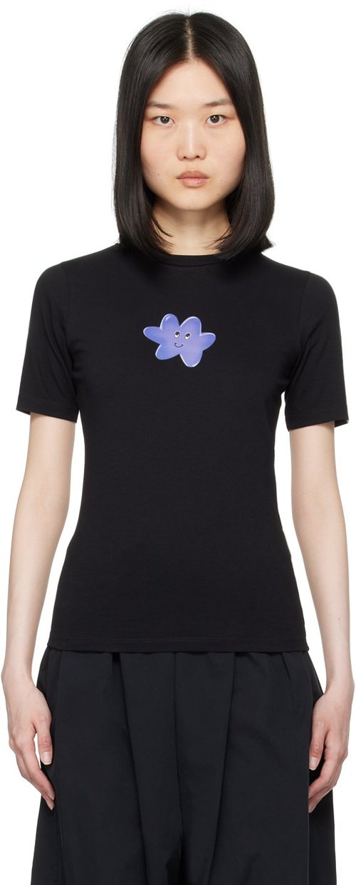 MM6 Maison Margiela Graphic T-Shirt - Black - S52GC0321 S23588900