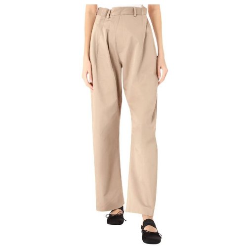 Mm6 Maison Margiela High-Rise Pants - S52KA0534-SAND