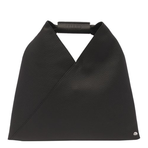 MM6 Maison Margiela Grainy Leather Mini Japanese Bag - Black - SB6WD0013P4344T8013