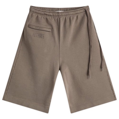 MM6 Maison Margiela Jersey Longline Shorts - Brown - S52MU0128M25012812