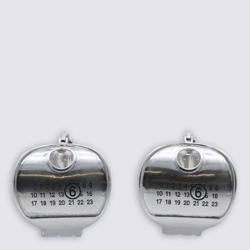 MM6 Maison Margiela Key Earrings - Glazed palladium - SM6VG0112P7105952