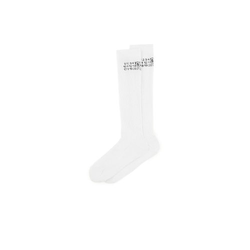 MM6 Maison Margiela Knee-High Socks - S52TL0038-M13244-101