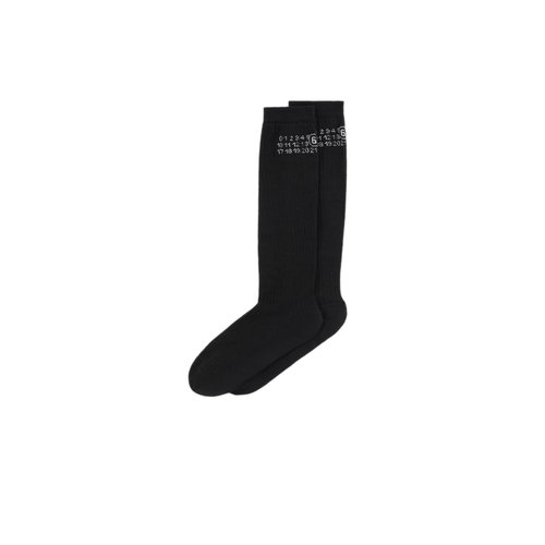 MM6 Maison Margiela Knee-High Socks - S52TL0038-M13244-900