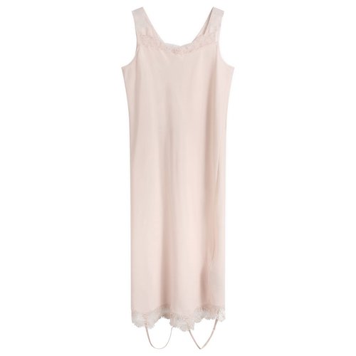 MM6 Maison Margiela Lace Cami Midi Dress - Pink - S52DD0075-M35731-231
