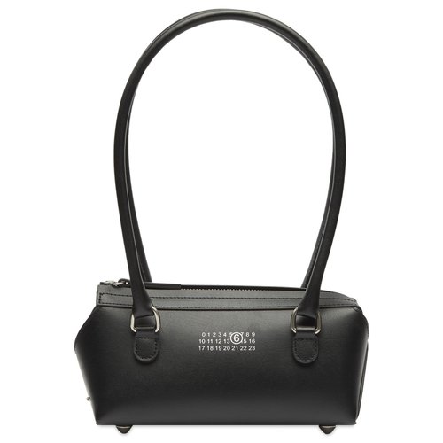 MM6 Maison Margiela Mini Bauletto Handbag - Black - SB6ZH0039P9061T8013