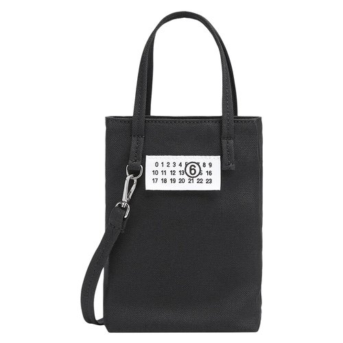 MM6 Maison Margiela Mini Canvas Shopping Bag - SB5ZI0005P6415T8013