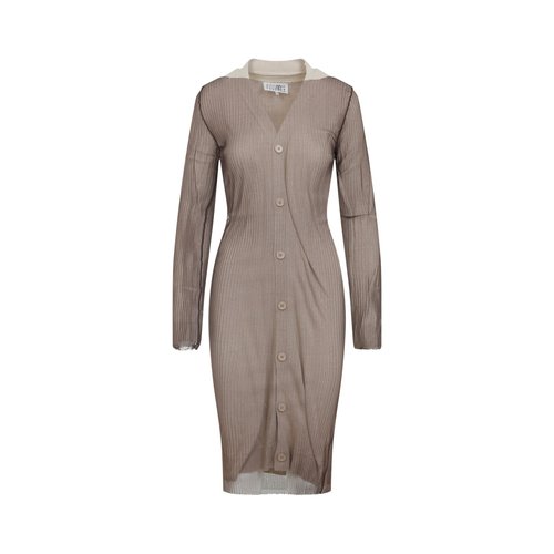 MM6 Maison Margiela Mm6 Cardigan Nude & Neutrals Wool - DUO-3004962700015-XS