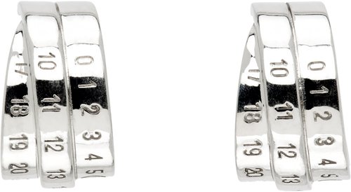 MM6 Maison Margiela Numeric Earrings - SM6VG0083P6627956