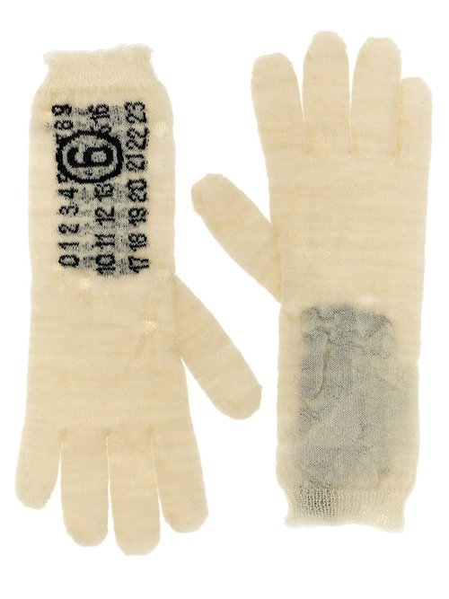 MM6 Maison Margiela numeric Signature Mm6 Gloves - S52TS0043M13135_103