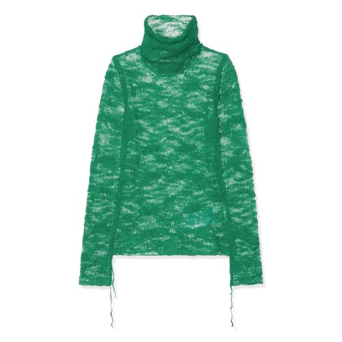 MM6 Maison Margiela Numeric Turtleneck Pullover - S62HA0092-M13078-645