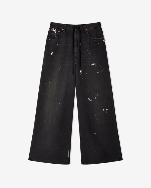 MM6 Maison Margiela Pants 5 Pockets - Black - S52LA0262M30011_966