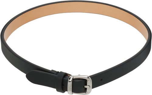 MM6 Maison Margiela Plain Sauvage Leather Choker - T8013 Black - SM6UU0086 P8332