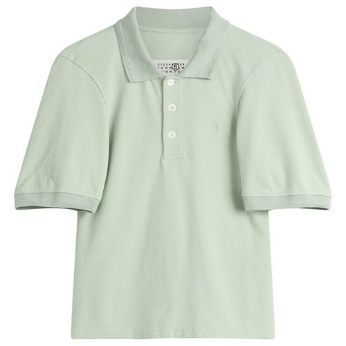 MM6 Maison Margiela Polo Top - Mint - S62GL0034-M20220-699