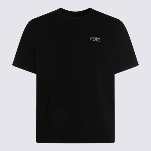MM6 Maison Margiela Cotton Jersey T-shirt - Black - SH2GC0031M20048_900