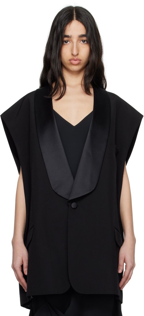 Mm6 Maison Margiela Black Vests main image 1