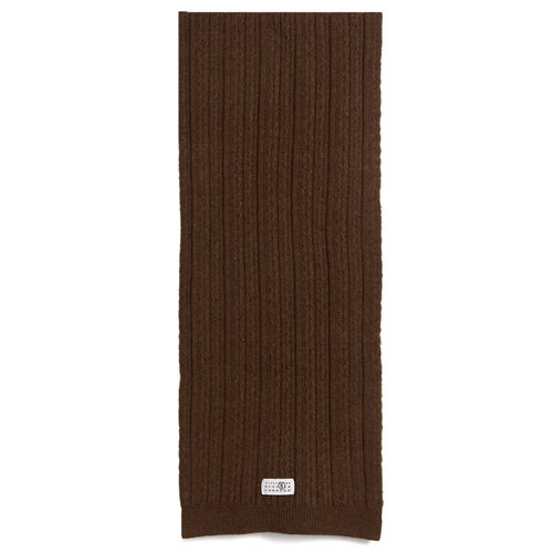 MM6 Maison Margiela Scarf - Brown - SH2TE0006-M13195-143