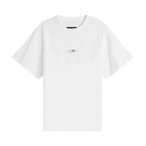 Maison Margiela MM6 T-Shirt 'White/Black' - S62GD0175 | Solesense