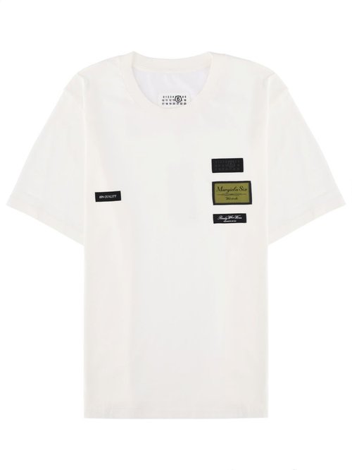 MM6 Maison Margiela T-shirt With External Labels - SH0GC0069_S24311101