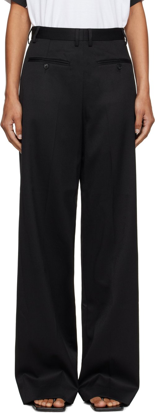 MM6 Maison Margiela Tailored Trousers - Black - S52KA0538S47848_900