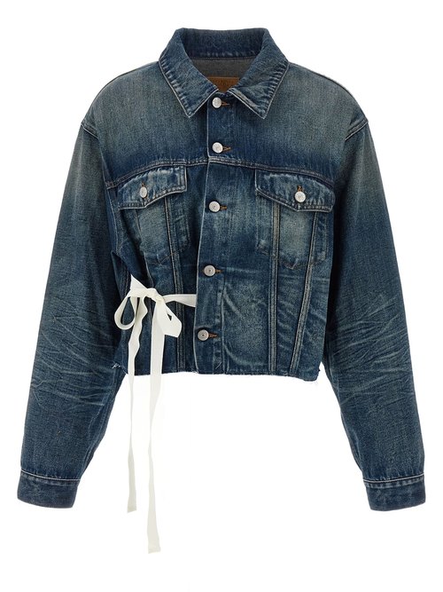 MM6 Maison Margiela Tape Denim Jacket - S52AM0340M30017_962