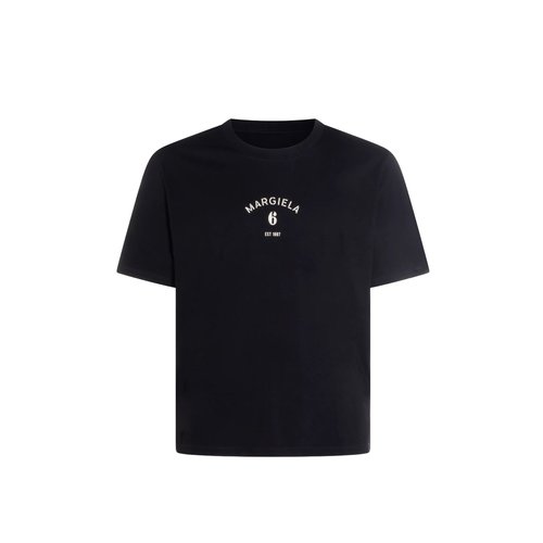 MM6 Maison Margiela Margiela 6 Printed T-Shirt - Black - SH2GC0038-M20048-900